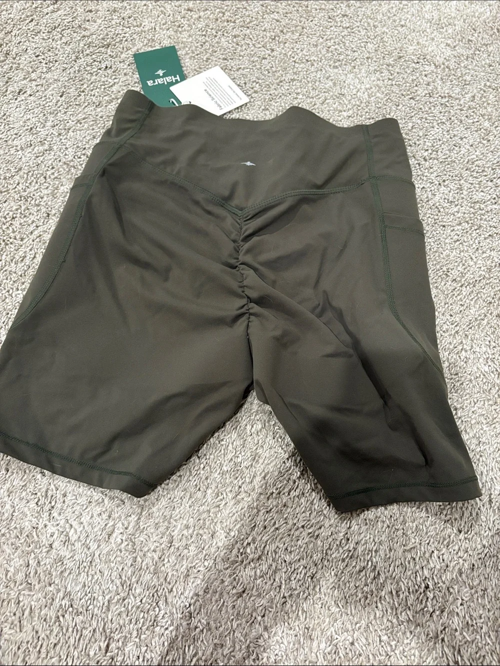NWT HALARA Olive Green High-Waist Ultra Sculpt